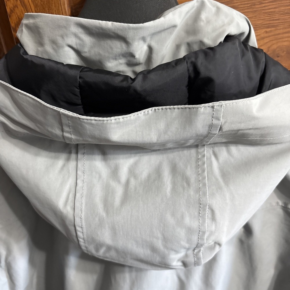 NWT Lands End Women's Gray Hooded 2X 20W-22W Squall Long Parka Stadium Coat - Picture 14 of 16